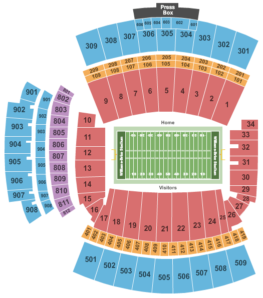 Gamecock Football Stadium Seating Chart